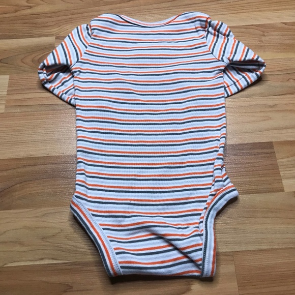 Striped Football Onesie - Picture 2 of 2